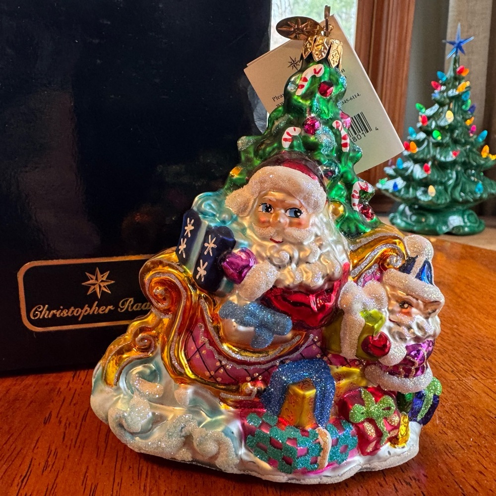 Christopher Radko Trim a Tree O Ornament